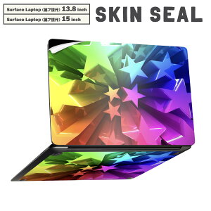 Surface Laptop ��7���� 13.8 / 15 �C���` �p �X�L���V�[�� �S�ʃX�L���V�[�� �t�� laptop7�p �w�� �� �X�e�b�J�[ �ی�V�[�� �L�����N�^�[ ���킢�� 006745 ���@�X�^�[�@���C���{�[