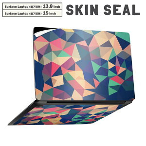 Surface Laptop ��7���� 13.8 / 15 �C���` �p �X�L���V�[�� �S�ʃX�L���V�[�� �t�� laptop7�p �w�� �� �X�e�b�J�[ �ی�V�[�� �L�����N�^�[ ���킢�� 006969 �J���t���@�͗l