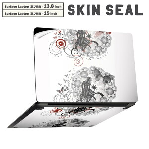Surface Laptop ��7���� 13.8 / 15 �C���` �p �X�L���V�[�� �S�ʃX�L���V�[�� �t�� laptop7�p �w�� �� �X�e�b�J�[ �ی�V�[�� �L�����N�^�[ ���킢�� 007275 ���[�X�@�l��