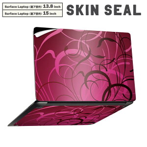 Surface Laptop ��7���� 13.8 / 15 �C���` �p �X�L���V�[�� �S�ʃX�L���V�[�� �t�� laptop7�p �w�� �� �X�e�b�J�[ �ی�V�[�� �L�����N�^�[ ���킢�� 007795 �A���@�s���N�@���@�p�[�v��
