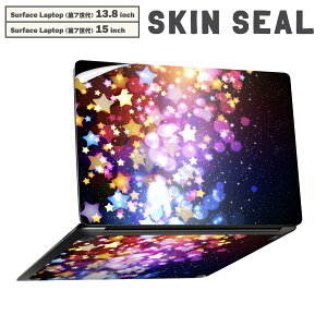 Surface Laptop ��7���� 13.8 / 15 �C���` �p �X�L���V�[�� �S�ʃX�L���V�[�� �t�� laptop7�p �w�� �� �X�e�b�J�[ �ی�V�[�� �L�����N�^�[ ���킢�� 007846 ���@�X�^�[�@�J���t���@���C���{�[