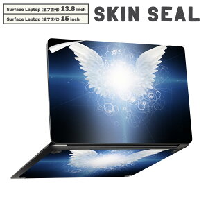 Surface Laptop ��7���� 13.8 / 15 �C���` �p �X�L���V�[�� �S�ʃX�L���V�[�� �t�� laptop7�p �w�� �� �X�e�b�J�[ �ی�V�[�� �L�����N�^�[ ���킢�� 007870 �H���@�͂ˁ@�@�u���[