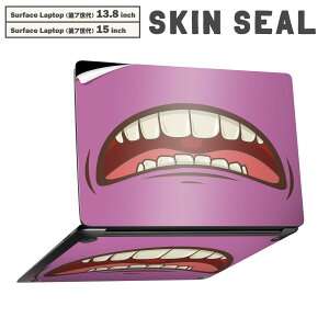 Surface Laptop ��7���� 13.8 / 15 �C���` �p �X�L���V�[�� �S�ʃX�L���V�[�� �t�� laptop7�p �w�� �� �X�e�b�J�[ �ی�V�[�� �L�����N�^�[ ���킢�� 008105 ���@�����@�s���N�@�C���X�g
