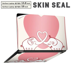Surface Laptop ��7���� 13.8 / 15 �C���` �p �X�L���V�[�� �S�ʃX�L���V�[�� �t�� laptop7�p �w�� �� �X�e�b�J�[ �ی�V�[�� �L�����N�^�[ ���킢�� 008139 �����@�ہ@�n�[�g�@�s���N�@�C���X�g