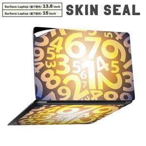 Surface Laptop ��7���� 13.8 / 15 �C���` �p �X�L���V�[�� �S�ʃX�L���V�[�� �t�� laptop7�p �w�� �� �X�e�b�J�[ �ی�V�[�� �L�����N�^�[ ���킢�� 008186 �����@���F�@�C�G���[�@�u���[�@�͗l