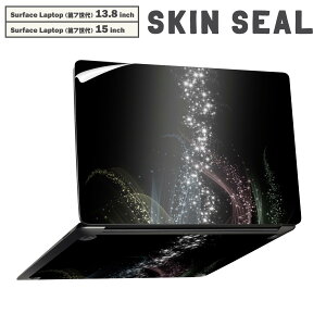 Surface Laptop ��7���� 13.8 / 15 �C���` �p �X�L���V�[�� �S�ʃX�L���V�[�� �t�� laptop7�p �w�� �� �X�e�b�J�[ �ی�V�[�� �L�����N�^�[ ���킢�� 008213 �J���t���@���C���{�[�@���炫��@���@�u��