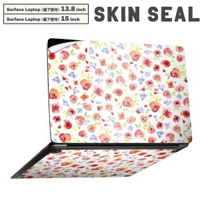 Surface Laptop ��7���� 13.8 / 15 �C���` �p �X�L���V�[�� �S�ʃX�L���V�[�� �t�� laptop7�p �w�� �� �X�e�b�J�[ �ی�V�[�� �L�����N�^�[ ���킢�� 008222 �ԁ@�@�ԁ@���b�h�@�͗l�@����