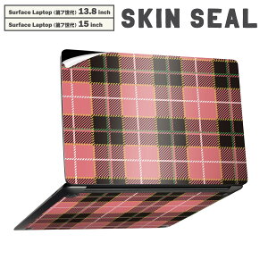 Surface Laptop ��7���� 13.8 / 15 �C���` �p �X�L���V�[�� �S�ʃX�L���V�[�� �t�� laptop7�p �w�� �� �X�e�b�J�[ �ی�V�[�� �L�����N�^�[ ���킢�� 008298 �s���N�@�`�F�b�N�@�͗l