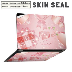 Surface Laptop ��7���� 13.8 / 15 �C���` �p �X�L���V�[�� �S�ʃX�L���V�[�� �t�� laptop7�p �w�� �� �X�e�b�J�[ �ی�V�[�� �L�����N�^�[ ���킢�� 008299 �o�����^�C���@�s���N�@���{���@�n�[�g