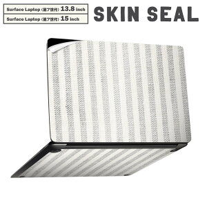 Surface Laptop ��7���� 13.8 / 15 �C���` �p �X�L���V�[�� �S�ʃX�L���V�[�� �t�� laptop7�p �w�� �� �X�e�b�J�[ �ی�V�[�� �L�����N�^�[ ���킢�� 008340 �D�F�@�O���[�@�X�g���C�v�@�͗l