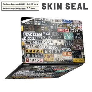 Surface Laptop ��7���� 13.8 / 15 �C���` �p �X�L���V�[�� �S�ʃX�L���V�[�� �t�� laptop7�p �w�� �� �X�e�b�J�[ �ی�V�[�� �L�����N�^�[ ���킢�� 008545 �i���o�[�@�v���[�g�@�J���t���@�ʐ^