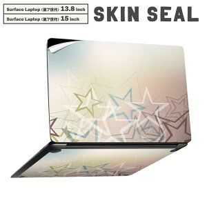 Surface Laptop ��7���� 13.8 / 15 �C���` �p �X�L���V�[�� �S�ʃX�L���V�[�� �t�� laptop7�p �w�� �� �X�e�b�J�[ �ی�V�[�� �L�����N�^�[ ���킢�� 008684 ���@�X�^�[�@���F�@���C���{�[