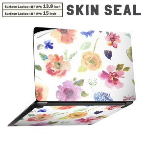 Surface Laptop ��7���� 13.8 / 15 �C���` �p �X�L���V�[�� �S�ʃX�L���V�[�� �t�� laptop7�p �w�� �� �X�e�b�J�[ �ی�V�[�� �L�����N�^�[ ���킢�� 008752 �ԁ@�@���ʁ@�J���t��