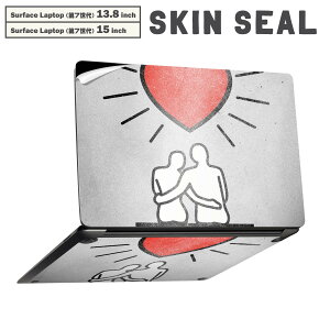 Surface Laptop ��7���� 13.8 / 15 �C���` �p �X�L���V�[�� �S�ʃX�L���V�[�� �t�� laptop7�p �w�� �� �X�e�b�J�[ �ی�V�[�� �L�����N�^�[ ���킢�� 008775 �n�[�g�@�C���X�g�@�J�b�v��
