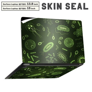 Surface Laptop ��7���� 13.8 / 15 �C���` �p �X�L���V�[�� �S�ʃX�L���V�[�� �t�� laptop7�p �w�� �� �X�e�b�J�[ �ی�V�[�� �L�����N�^�[ ���킢�� 008781 �΁@�O���[���@������