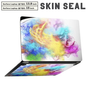 Surface Laptop ��7���� 13.8 / 15 �C���` �p �X�L���V�[�� �S�ʃX�L���V�[�� �t�� laptop7�p �w�� �� �X�e�b�J�[ �ی�V�[�� �L�����N�^�[ ���킢�� 008805 �J���t���@���@�ʐ^