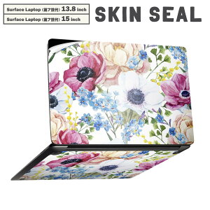 Surface Laptop ��7���� 13.8 / 15 �C���` �p �X�L���V�[�� �S�ʃX�L���V�[�� �t�� laptop7�p �w�� �� �X�e�b�J�[ �ی�V�[�� �L�����N�^�[ ���킢�� 008867 �ԁ@�@�J���t���@����