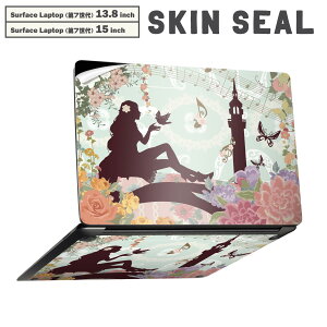 Surface Laptop ��7���� 13.8 / 15 �C���` �p �X�L���V�[�� �S�ʃX�L���V�[�� �t�� laptop7�p �w�� �� �X�e�b�J�[ �ی�V�[�� �L�����N�^�[ ���킢�� 009102 ���b���`�[�t�@�C���X�g