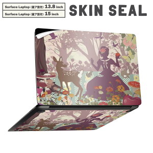 Surface Laptop ��7���� 13.8 / 15 �C���` �p �X�L���V�[�� �S�ʃX�L���V�[�� �t�� laptop7�p �w�� �� �X�e�b�J�[ �ی�V�[�� �L�����N�^�[ ���킢�� 009104 ���b���`�[�t�@�C���X�g