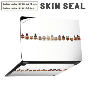 Surface Laptop ��7���� 13.8 / 15 �C���` �p �X�L���V�[�� �S�ʃX�L���V�[�� �t�� laptop7�p �w�� �� �X�e�b�J�[ �ی�V�[�� �L�����N�^�[ ���킢�� 009451 �����@���@�L�����N�^�[