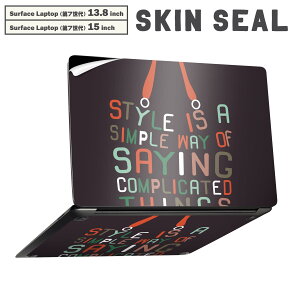 Surface Laptop ��7���� 13.8 / 15 �C���` �p �X�L���V�[�� �S�ʃX�L���V�[�� �t�� laptop7�p �w�� �� �X�e�b�J�[ �ی�V�[�� �L�����N�^�[ ���킢�� 009735 �������@�p��@��
