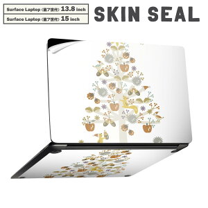 Surface Laptop ��7���� 13.8 / 15 �C���` �p �X�L���V�[�� �S�ʃX�L���V�[�� �t�� laptop7�p �w�� �� �X�e�b�J�[ �ی�V�[�� �L�����N�^�[ ���킢�� 009850 �N���X�}�X�@��