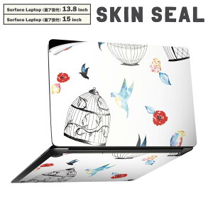 Surface Laptop ��7���� 13.8 / 15 �C���` �p �X�L���V�[�� �S�ʃX�L���V�[�� �t�� laptop7�p �w�� �� �X�e�b�J�[ �ی�V�[�� �L�����N�^�[ ���킢�� 010038 ���@�@�J���t��