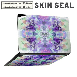Surface Laptop ��7���� 13.8 / 15 �C���` �p �X�L���V�[�� �S�ʃX�L���V�[�� �t�� laptop7�p �w�� �� �X�e�b�J�[ �ی�V�[�� �L�����N�^�[ ���킢�� 010189 �@���@���؋�