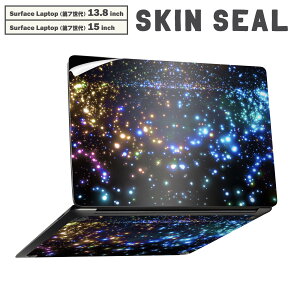 Surface Laptop ��7���� 13.8 / 15 �C���` �p �X�L���V�[�� �S�ʃX�L���V�[�� �t�� laptop7�p �w�� �� �X�e�b�J�[ �ی�V�[�� �L�����N�^�[ ���킢�� 010199 �L���L���@�F���@�J���t��