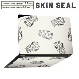 Surface Laptop ��7���� 13.8 / 15 �C���` �p �X�L���V�[�� �S�ʃX�L���V�[�� �t�� laptop7�p �w�� �� �X�e�b�J�[ �ی�V�[�� �L�����N�^�[ ���킢�� 010674 ���{�b�g�@���@��