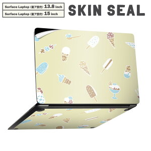 Surface Laptop ��7���� 13.8 / 15 �C���` �p �X�L���V�[�� �S�ʃX�L���V�[�� �t�� laptop7�p �w�� �� �X�e�b�J�[ �ی�V�[�� �L�����N�^�[ ���킢�� 010781 �A�C�X�@�f�U�[�g�@�C�G���[