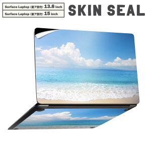 Surface Laptop ��7���� 13.8 / 15 �C���` �p �X�L���V�[�� �S�ʃX�L���V�[�� �t�� laptop7�p �w�� �� �X�e�b�J�[ �ی�V�[�� �L�����N�^�[ ���킢�� 011085 �C�@�r�[�`�@�ʐ^