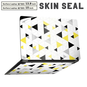 Surface Laptop ��7���� 13.8 / 15 �C���` �p �X�L���V�[�� �S�ʃX�L���V�[�� �t�� laptop7�p �w�� �� �X�e�b�J�[ �ی�V�[�� �L�����N�^�[ ���킢�� 011387 �͗l�@���F�@�O�p