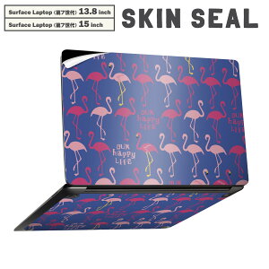 Surface Laptop ��7���� 13.8 / 15 �C���` �p �X�L���V�[�� �S�ʃX�L���V�[�� �t�� laptop7�p �w�� �� �X�e�b�J�[ �ی�V�[�� �L�����N�^�[ ���킢�� 011642 �t���~���S�@�����@�A�j�}��