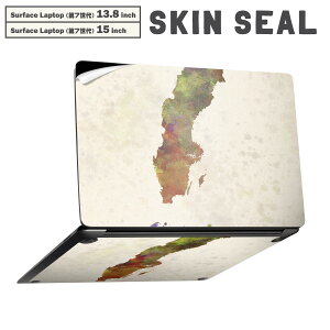 Surface Laptop ��7���� 13.8 / 15 �C���` �p �X�L���V�[�� �S�ʃX�L���V�[�� �t�� laptop7�p �w�� �� �X�e�b�J�[ �ی�V�[�� �L�����N�^�[ ���킢�� 011769 �X�E�F�[�f���@�O���@�n�}