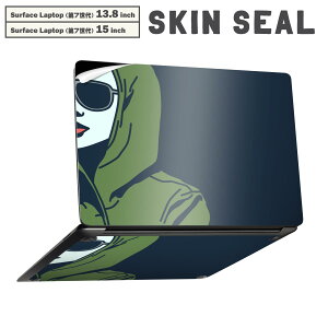 Surface Laptop ��7���� 13.8 / 15 �C���` �p �X�L���V�[�� �S�ʃX�L���V�[�� �t�� laptop7�p �w�� �� �X�e�b�J�[ �ی�V�[�� �L�����N�^�[ ���킢�� 012010 �����@�C���X�g�@�������