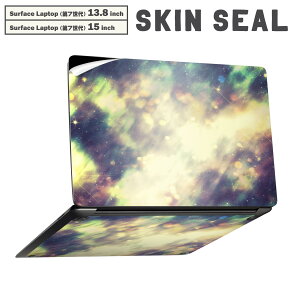 Surface Laptop ��7���� 13.8 / 15 �C���` �p �X�L���V�[�� �S�ʃX�L���V�[�� �t�� laptop7�p �w�� �� �X�e�b�J�[ �ی�V�[�� �L�����N�^�[ ���킢�� 012190 ��@�F���@��