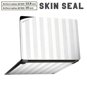 Surface Laptop ��7���� 13.8 / 15 �C���` �p �X�L���V�[�� �S�ʃX�L���V�[�� �t�� laptop7�p �w�� �� �X�e�b�J�[ �ی�V�[�� �L�����N�^�[ ���킢�� 012327 �X�g���C�v�@�O���[�@��