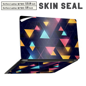Surface Laptop ��7���� 13.8 / 15 �C���` �p �X�L���V�[�� �S�ʃX�L���V�[�� �t�� laptop7�p �w�� �� �X�e�b�J�[ �ی�V�[�� �L�����N�^�[ ���킢�� 012558 �O�p�@�s���N�@���F