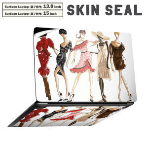 Surface Laptop ��7���� 13.8 / 15 �C���` �p �X�L���V�[�� �S�ʃX�L���V�[�� �t�� laptop7�p �w�� �� �X�e�b�J�[ �ی�V�[�� �L�����N�^�[ ���킢�� 013286 �����@�t�@�b�V�����@�������