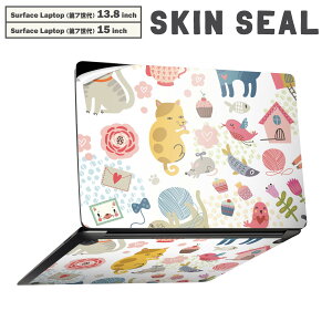 Surface Laptop ��7���� 13.8 / 15 �C���` �p �X�L���V�[�� �S�ʃX�L���V�[�� �t�� laptop7�p �w�� �� �X�e�b�J�[ �ی�V�[�� �L�����N�^�[ ���킢�� 013447 �����@���@�L