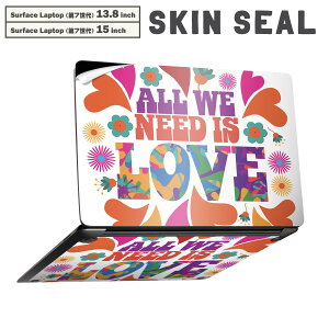 Surface Laptop ��7���� 13.8 / 15 �C���` �p �X�L���V�[�� �S�ʃX�L���V�[�� �t�� laptop7�p �w�� �� �X�e�b�J�[ �ی�V�[�� �L�����N�^�[ ���킢�� 013524 �n�[�g�@���u�@�J���t��