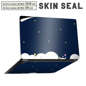 Surface Laptop ��7���� 13.8 / 15 �C���` �p �X�L���V�[�� �S�ʃX�L���V�[�� �t�� laptop7�p �w�� �� �X�e�b�J�[ �ی�V�[�� �L�����N�^�[ ���킢�� 013966 ���@���i�@�J���t��
