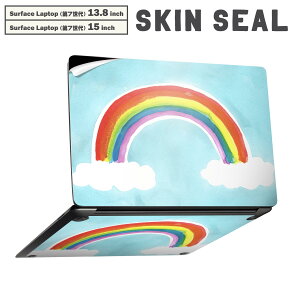 Surface Laptop ��7���� 13.8 / 15 �C���` �p �X�L���V�[�� �S�ʃX�L���V�[�� �t�� laptop7�p �w�� �� �X�e�b�J�[ �ی�V�[�� �L�����N�^�[ ���킢�� 014031 ���@���C���{�[�@��