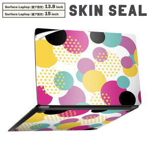 Surface Laptop ��7���� 13.8 / 15 �C���` �p �X�L���V�[�� �S�ʃX�L���V�[�� �t�� laptop7�p �w�� �� �X�e�b�J�[ �ی�V�[�� �L�����N�^�[ ���킢�� 014071 �͗l