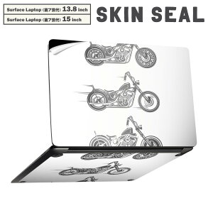 Surface Laptop ��7���� 13.8 / 15 �C���` �p �X�L���V�[�� �S�ʃX�L���V�[�� �t�� laptop7�p �w�� �� �X�e�b�J�[ �ی�V�[�� �L�����N�^�[ ���킢�� 014146 �o�C�N�@��蕨
