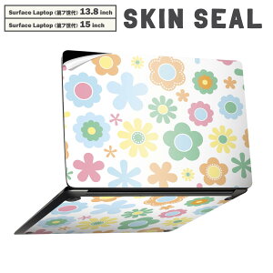 Surface Laptop ��7���� 13.8 / 15 �C���` �p �X�L���V�[�� �S�ʃX�L���V�[�� �t�� laptop7�p �w�� �� �X�e�b�J�[ �ی�V�[�� �L�����N�^�[ ���킢�� 014155 �ԁ@�@�J���t��