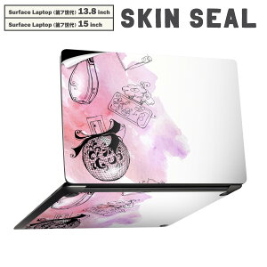 Surface Laptop ��7���� 13.8 / 15 �C���` �p �X�L���V�[�� �S�ʃX�L���V�[�� �t�� laptop7�p �w�� �� �X�e�b�J�[ �ی�V�[�� �L�����N�^�[ ���킢�� 014239 �t�@�b�V�����@�������@����