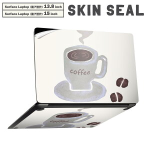 Surface Laptop ��7���� 13.8 / 15 �C���` �p �X�L���V�[�� �S�ʃX�L���V�[�� �t�� laptop7�p �w�� �� �X�e�b�J�[ �ی�V�[�� �L�����N�^�[ ���킢�� 014433 �R�[�q�[�@�J�t�F