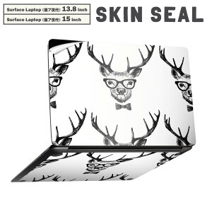 Surface Laptop ��7���� 13.8 / 15 �C���` �p �X�L���V�[�� �S�ʃX�L���V�[�� �t�� laptop7�p �w�� �� �X�e�b�J�[ �ی�V�[�� �L�����N�^�[ ���킢�� 014502 �V�J�@�����@�A�j�}��